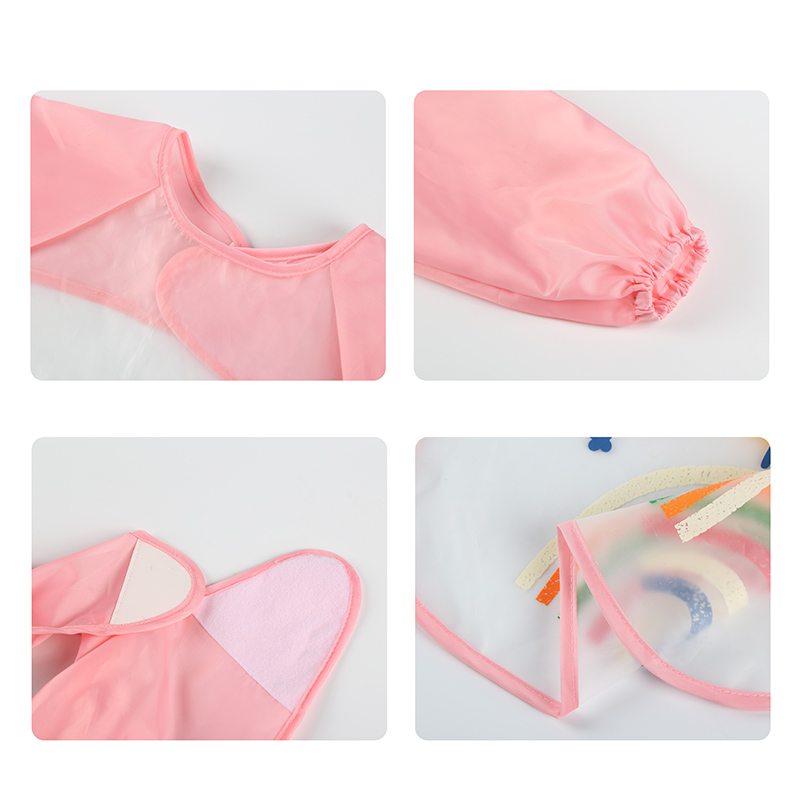 Bavoir blouse d'art imperméable à manches longues