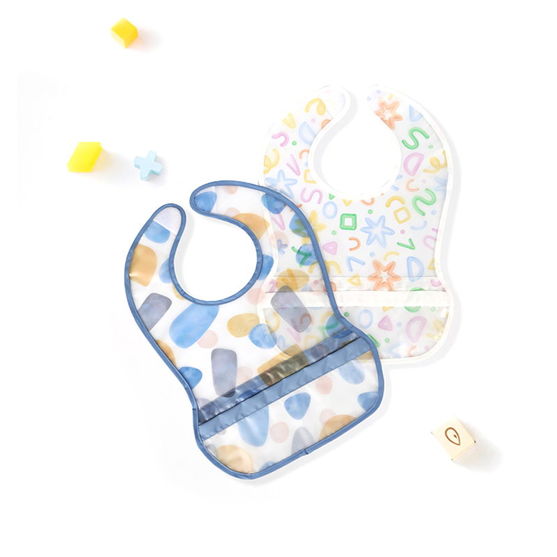 Bavoir d'alimentation pour bébé imperméable en TPU de qualité supérieure