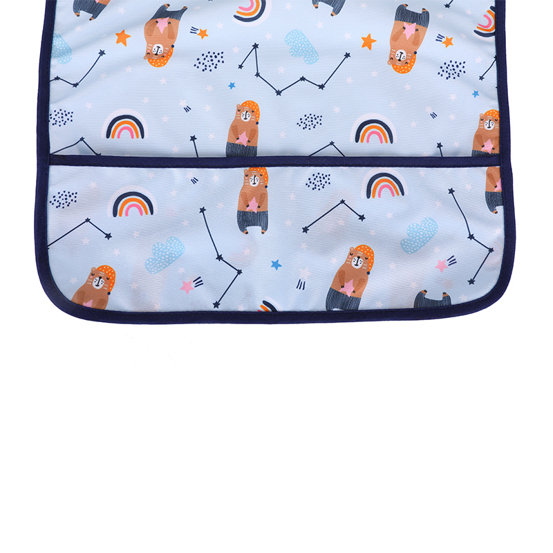 Bavoir facile pour bébé PUL de style commercial le plus vendu