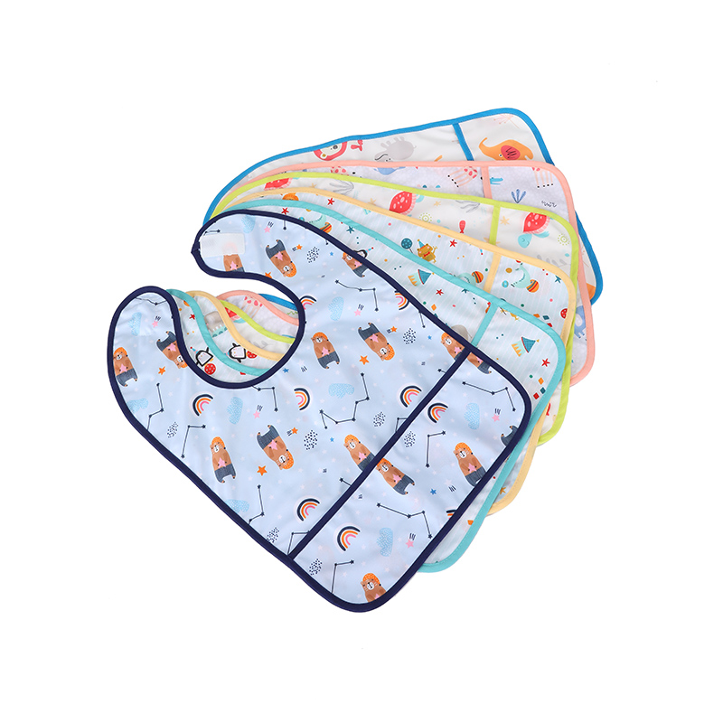 Bavoir facile pour bébé PUL de style commercial le plus vendu