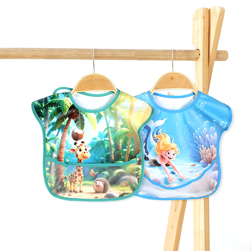 Bavoir pour nouveau-né en coton TPU