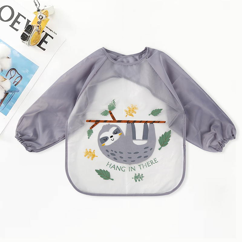 Bavoir blouse d'art imperméable à manches longues