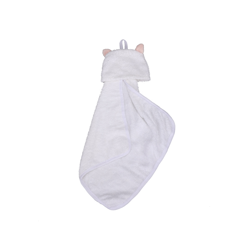 Serviette à main suspendue à capuche pour animal