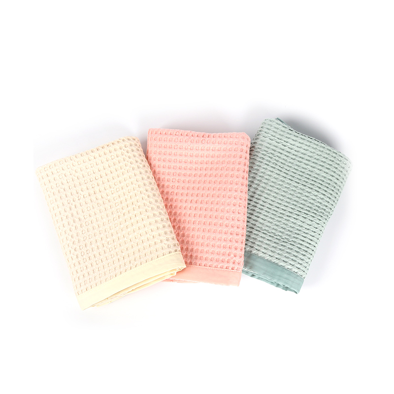 Couverture bébé en coton gaufré de qualité supérieure