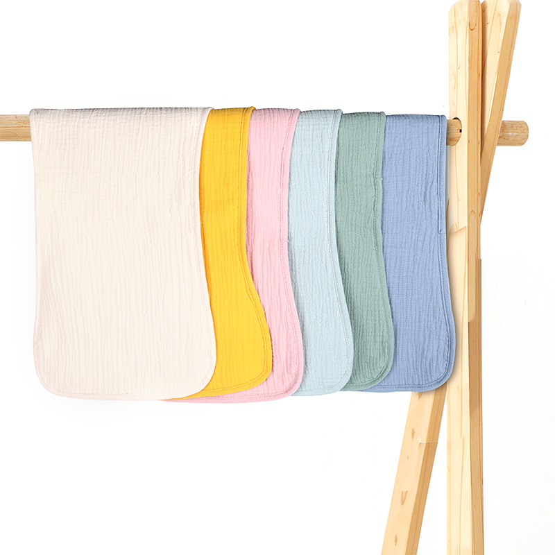 Ensemble de bavoirs en mousseline pour bébé