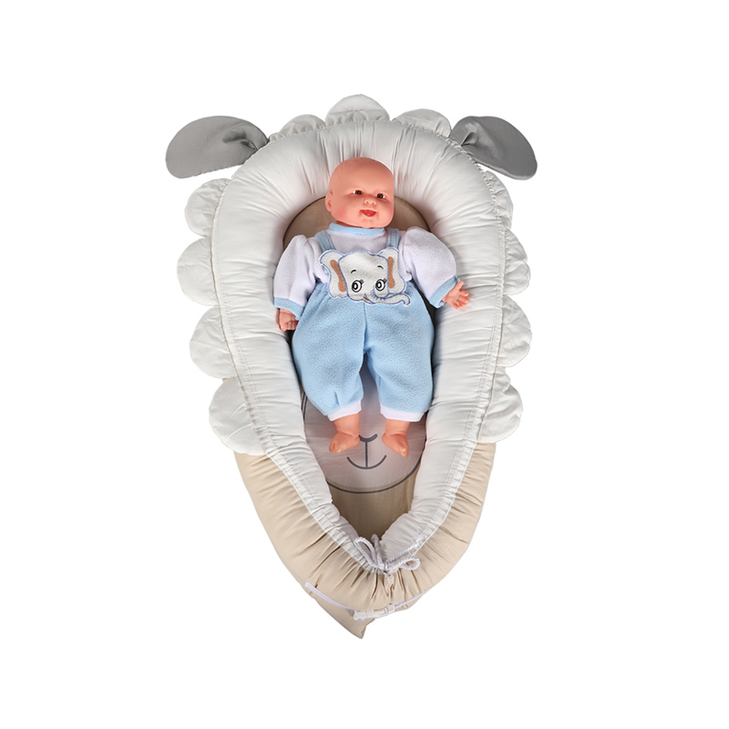 Chaise longue à volants de qualité supérieure pour bébé