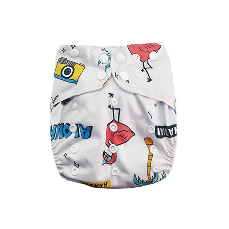 Couche en tissu pour bébé PUL réutilisable de style commercial