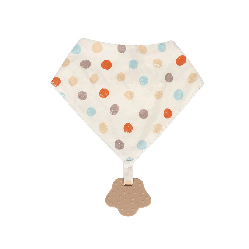 Ensemble de bavoirs pour bébé Bandana Teether