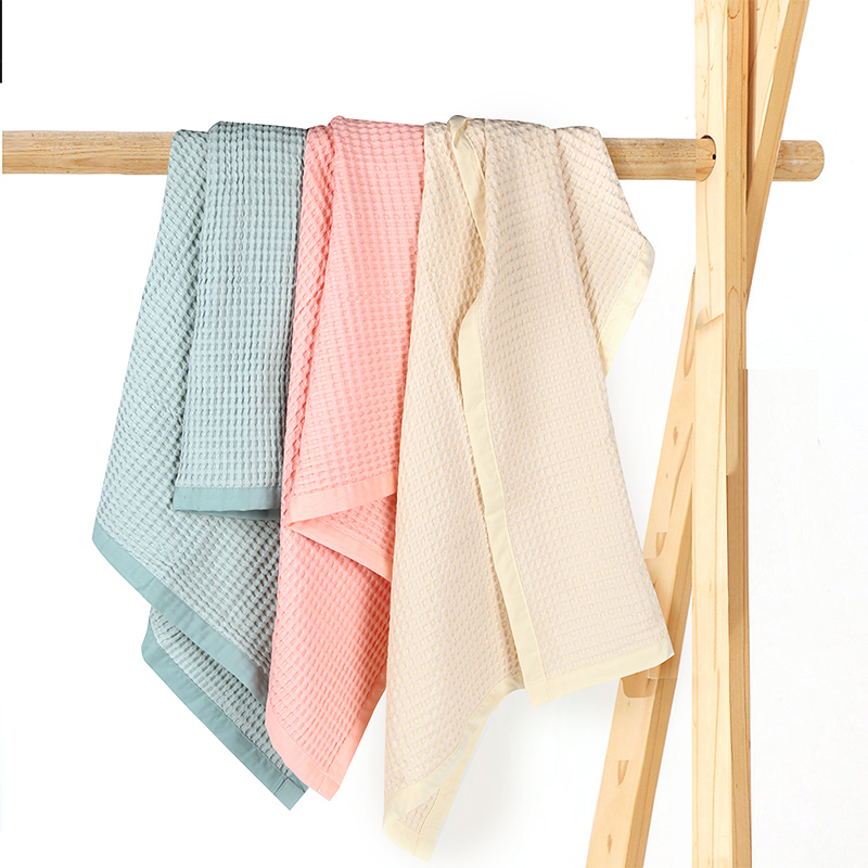 Couverture bébé en coton gaufré de qualité supérieure
