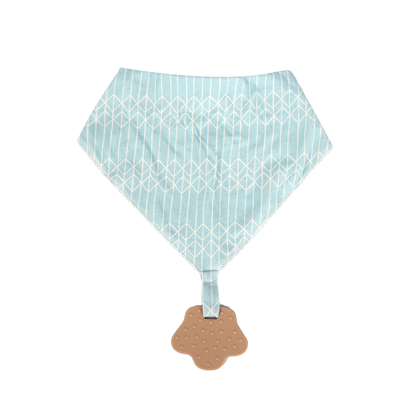 Ensemble de bavoirs pour bébé Bandana Teether