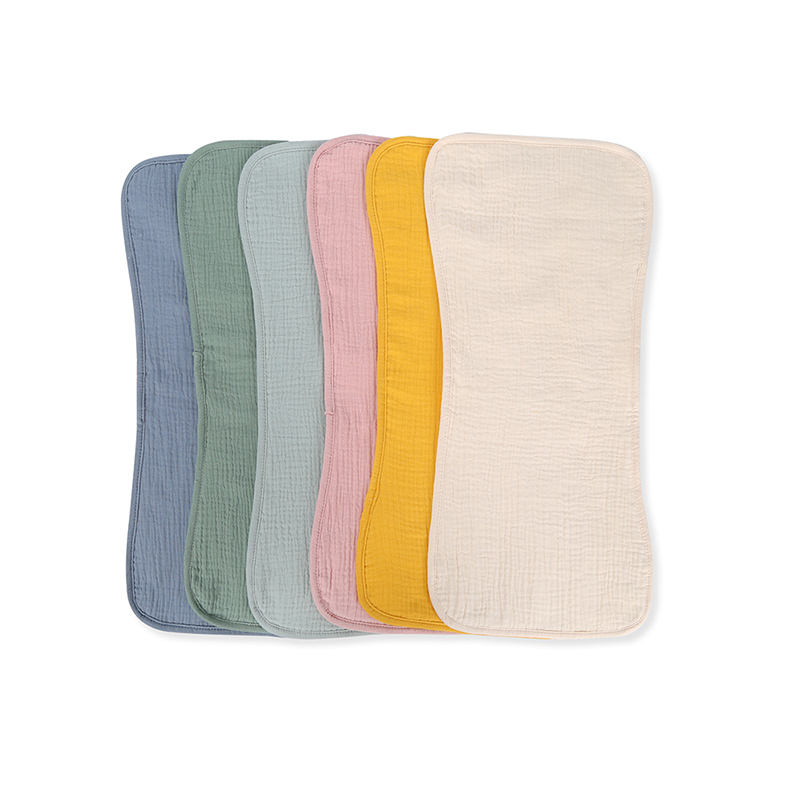 Ensemble de bavoirs en mousseline pour bébé
