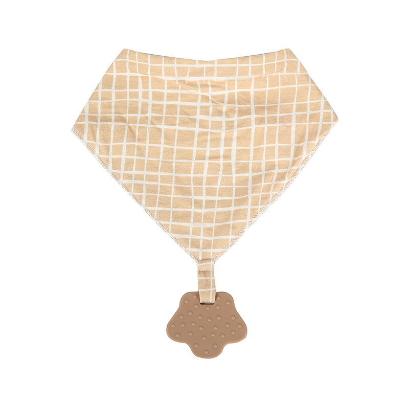 Ensemble de bavoirs pour bébé Bandana Teether