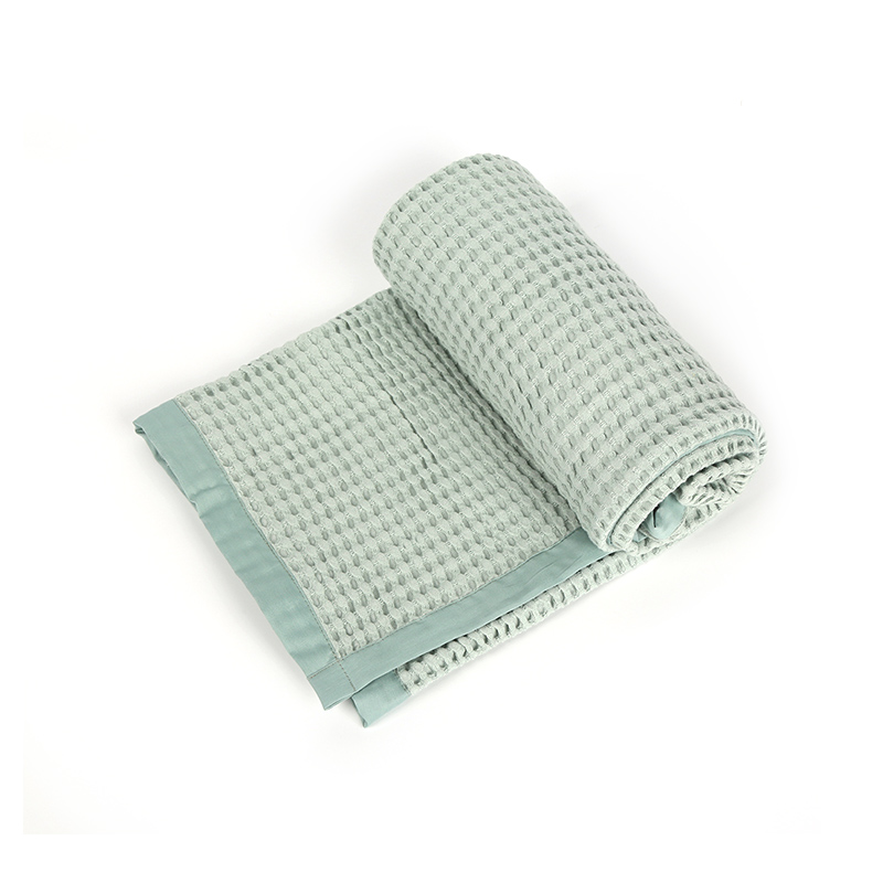 Couverture bébé en coton gaufré de qualité supérieure