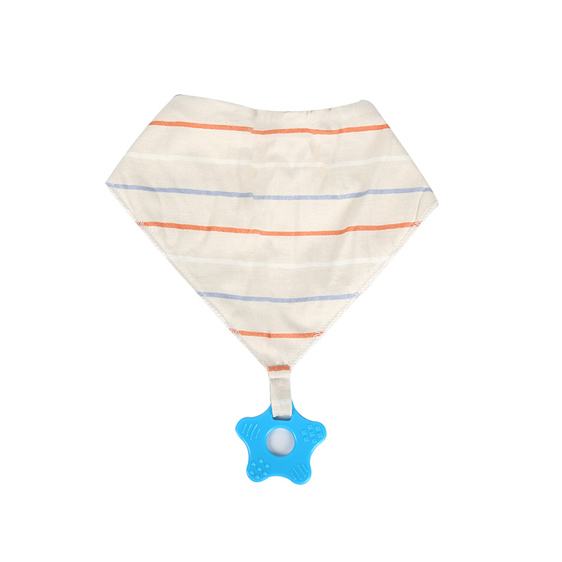 Ensemble de bavoirs pour bébé Bandana Teether