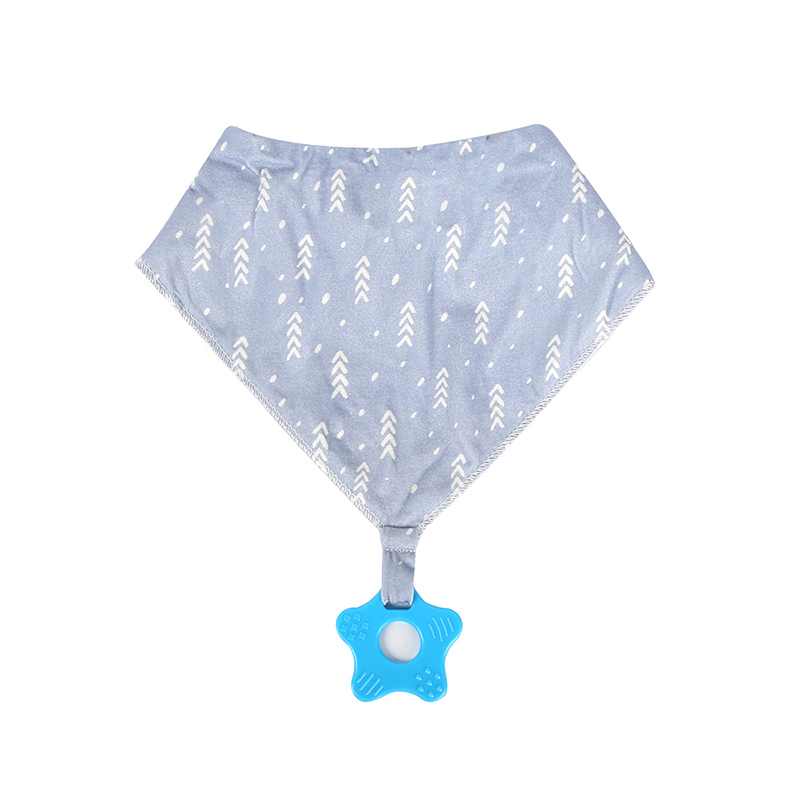 Ensemble de bavoirs pour bébé Bandana Teether