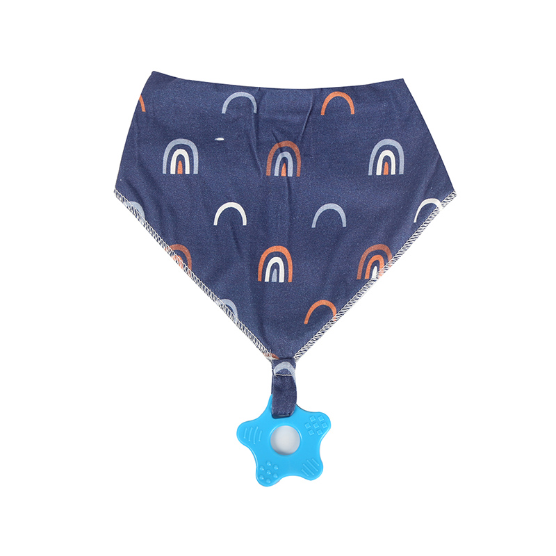 Ensemble de bavoirs pour bébé Bandana Teether