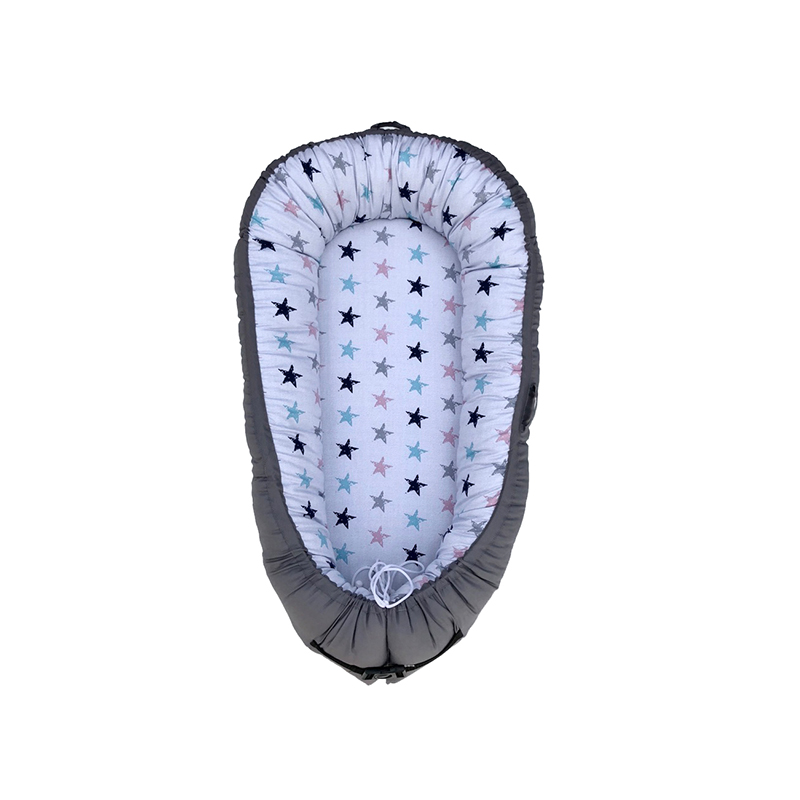 Chaise longue classique en coton pour bébé