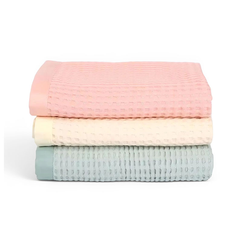 Couverture bébé en coton gaufré de qualité supérieure