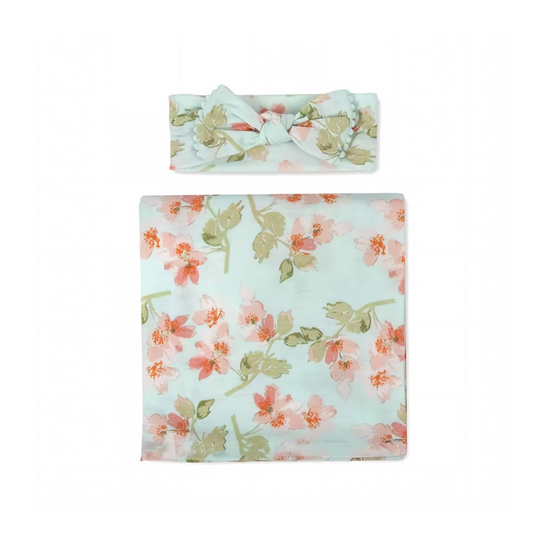 Couverture d'emmaillotage élastique personnalisée pour bébé, enveloppe de sommeil douce en élasthanne pour bébé