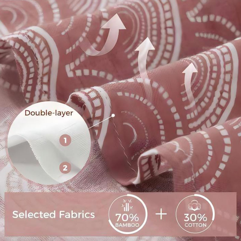 Couverture d'emmaillotage pour bébé en mousseline de coton bambou, enveloppement de sommeil respirant