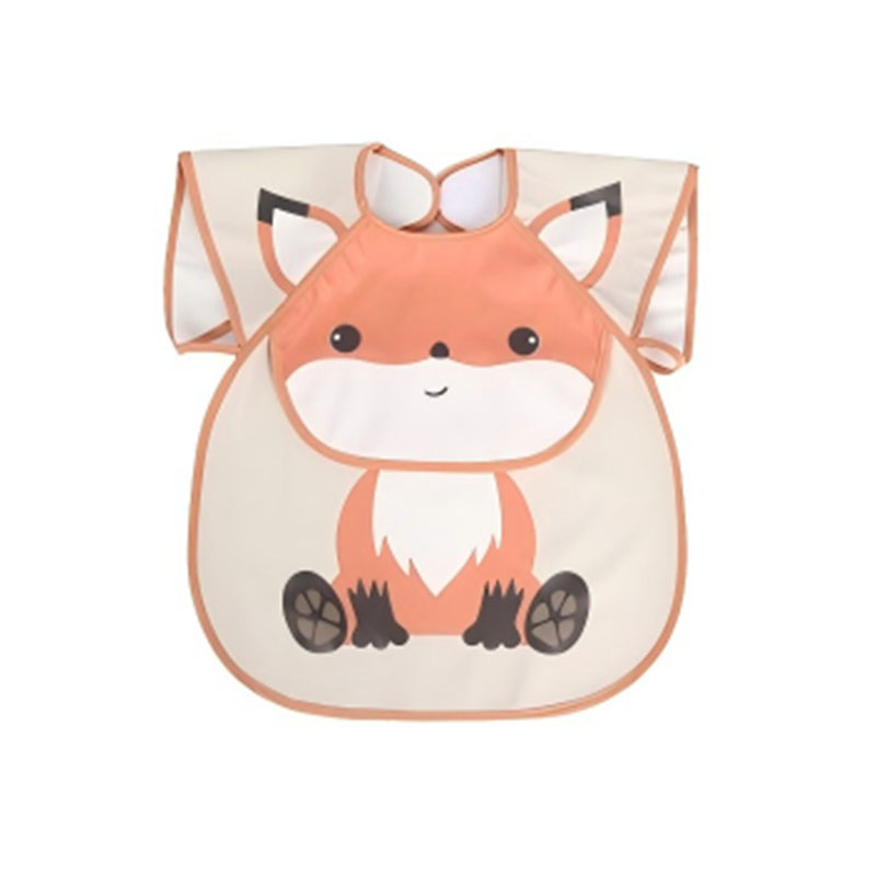 Bavoir tablier design renard mignon