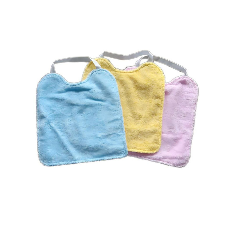 Bavoir imperméable en tissu doux pour bébé