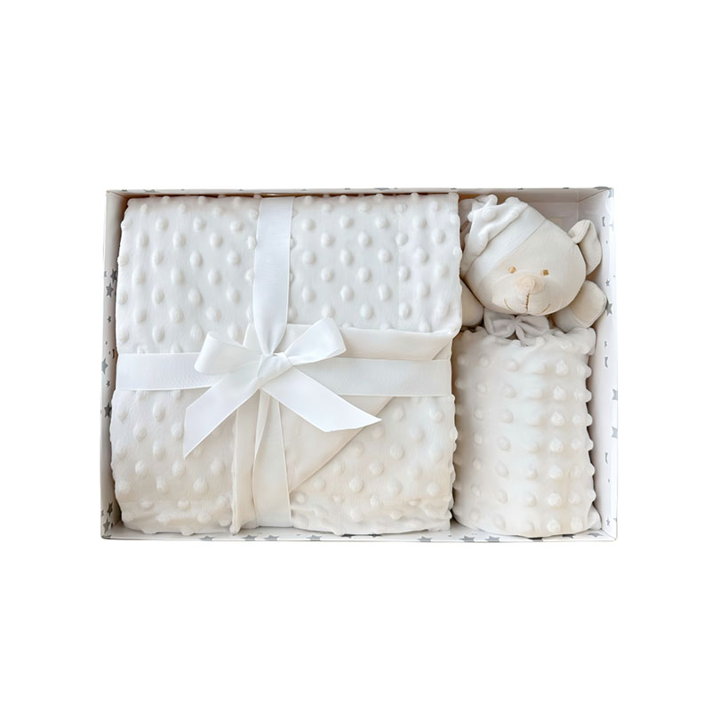 Coffret cadeau de couverture pour bébé de qualité supérieure