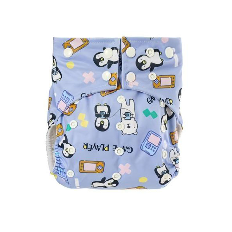 Jolie couche en tissu réutilisable pour animaux