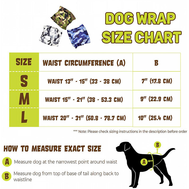 Pantalon de couche réutilisable pour chien mâle, emballage lavable et étanche réglable