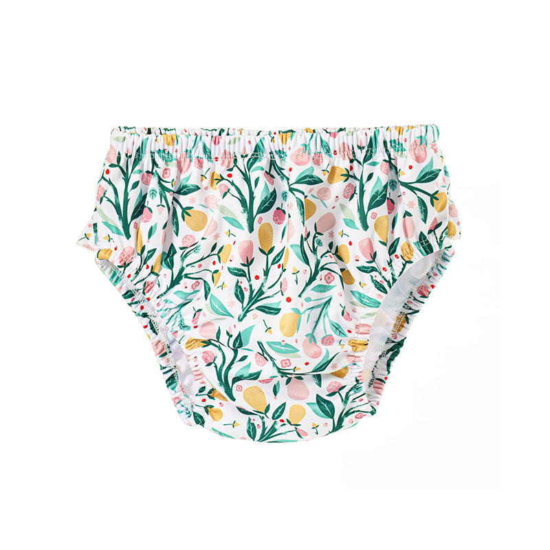 Couche de bain pour bébé de style floral